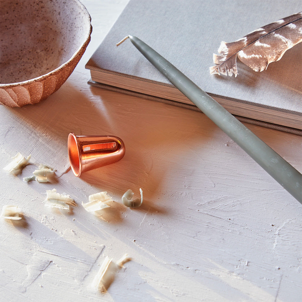 Clayndwhisk Copper Candle Sharpener