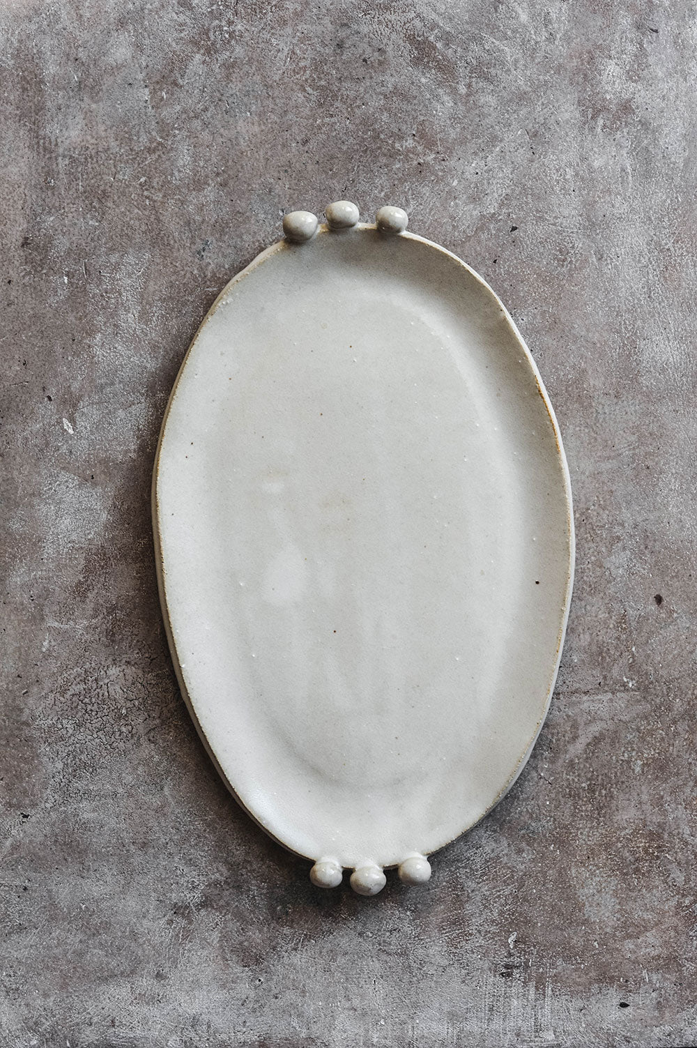 Clayndwhisk Beaded Ceramic Tray