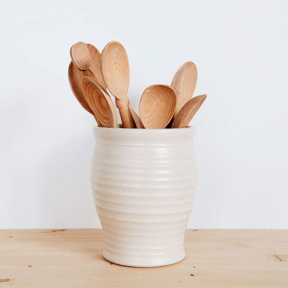 Clayndwhisk Utensil Jar