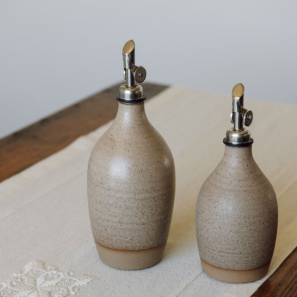 Clayndwhisk Oat Ceramic Oil Bottle