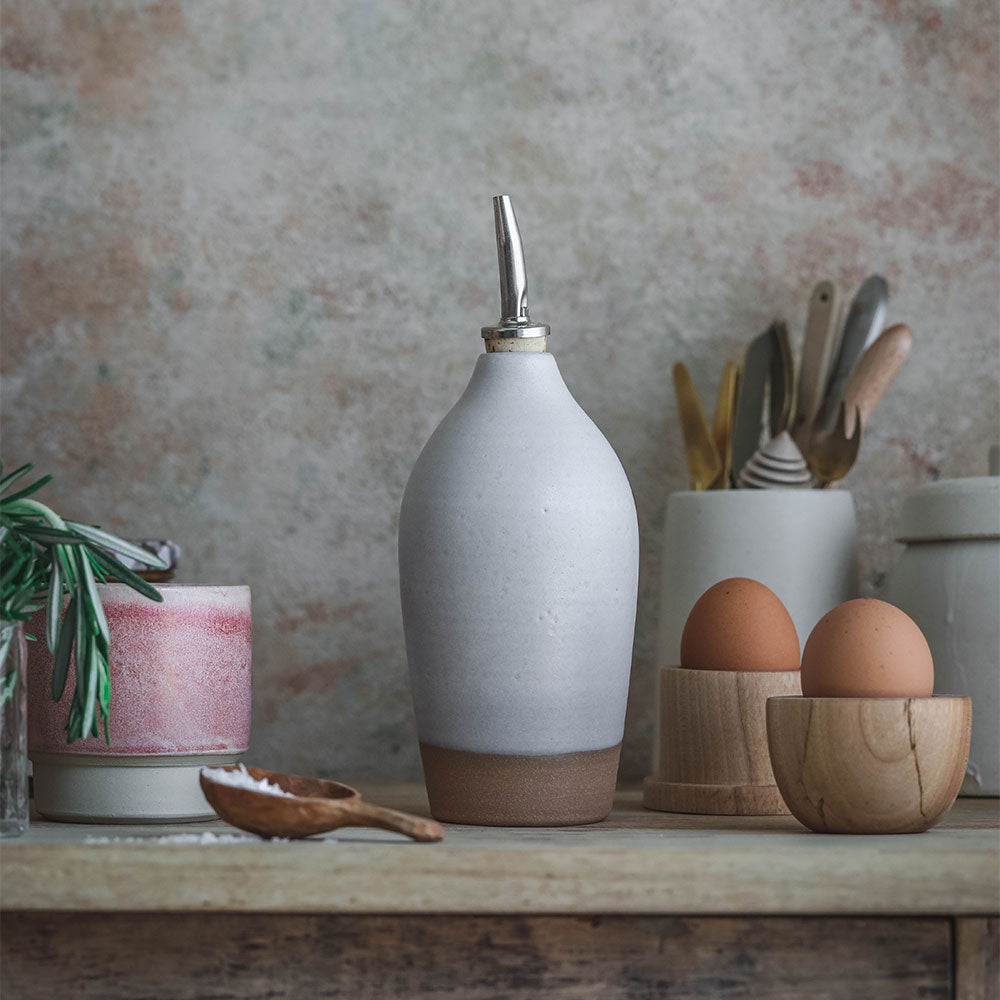 Clayndwhisk Light Ceramic Oil Bottle