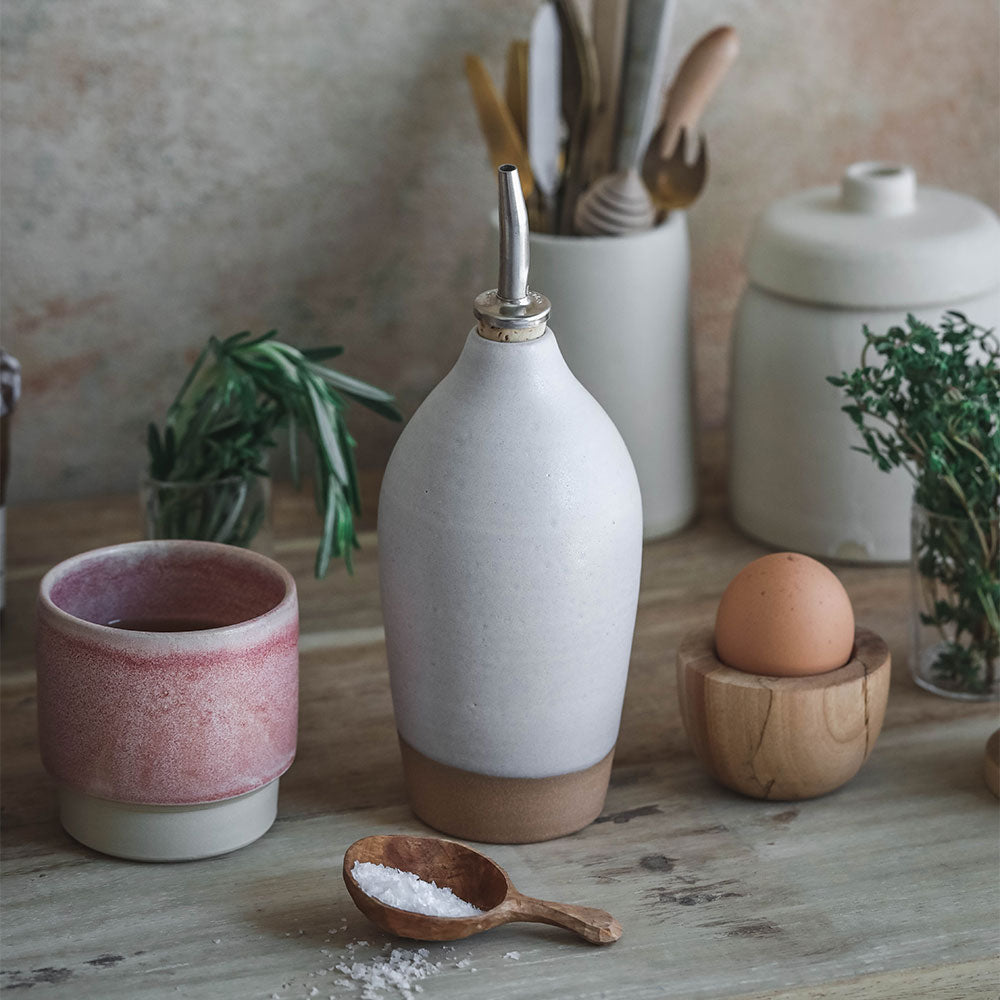 Clayndwhisk Light Ceramic Oil Bottle