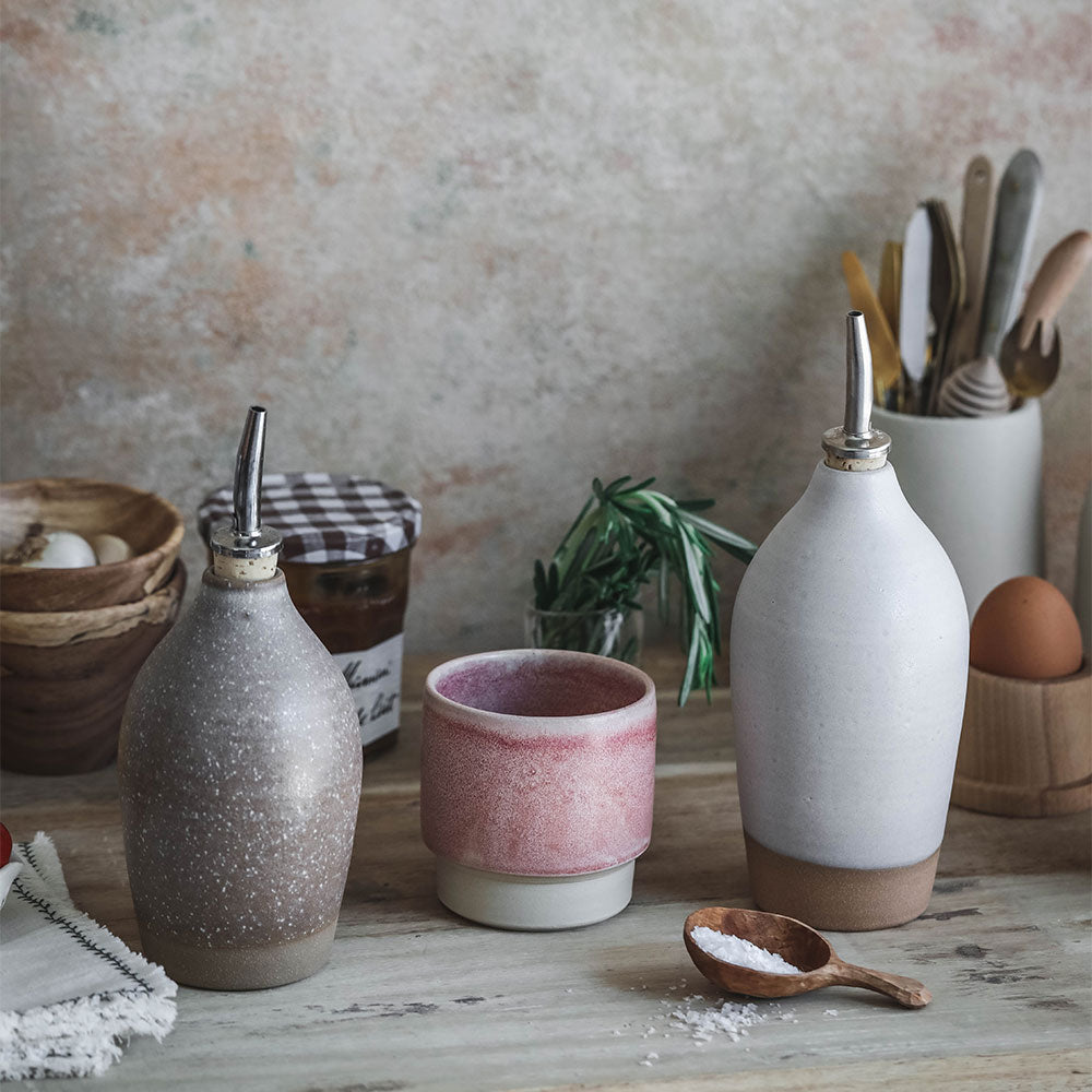 Clayndwhisk Light Ceramic Oil Bottle
