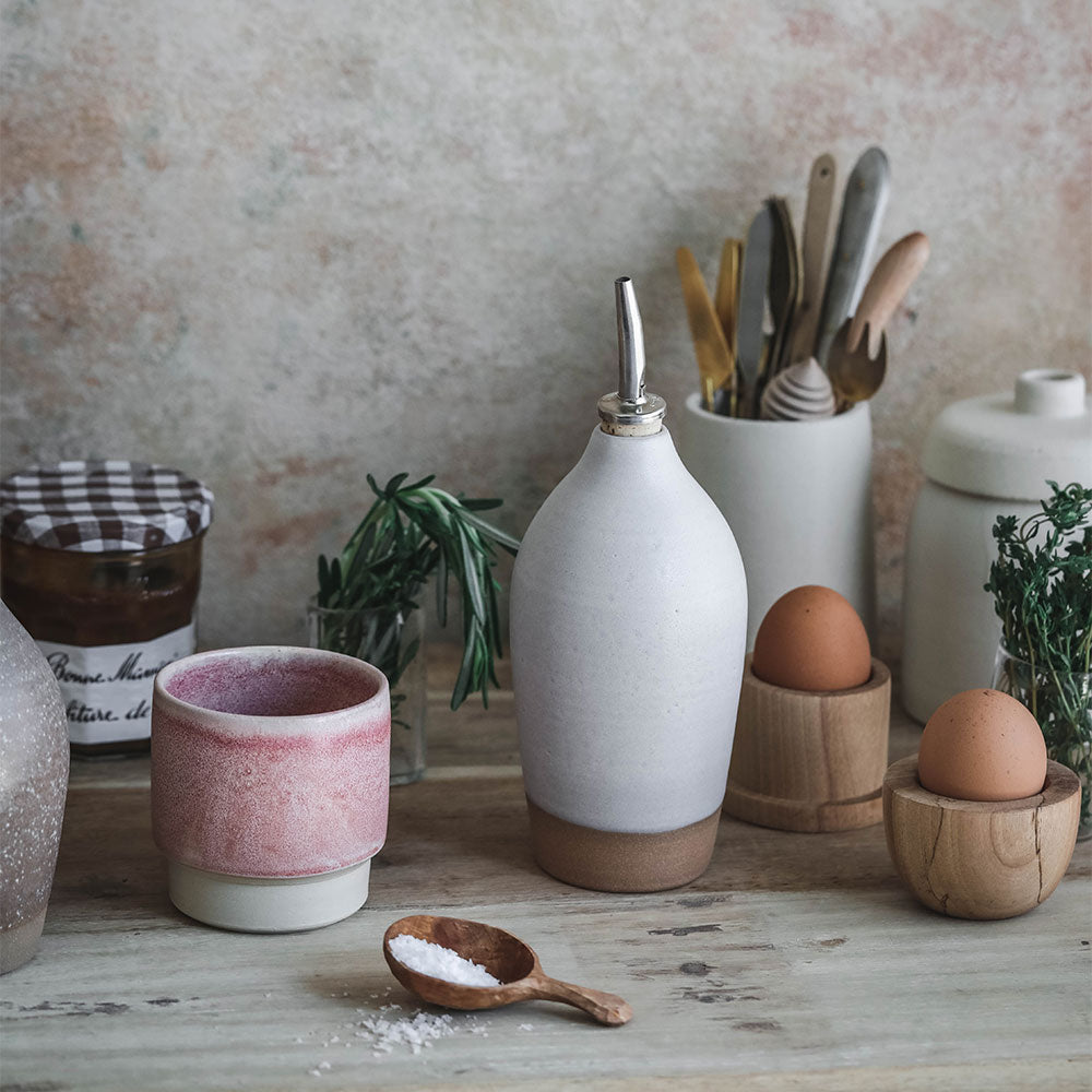 Clayndwhisk Light Ceramic Oil Bottle