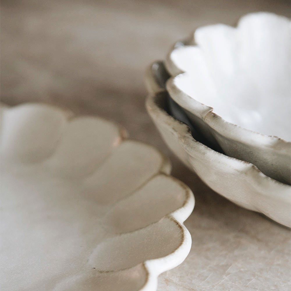 Ceramic Petal Bowl