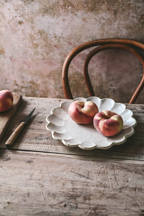 Ceramic Petal Plate - Large