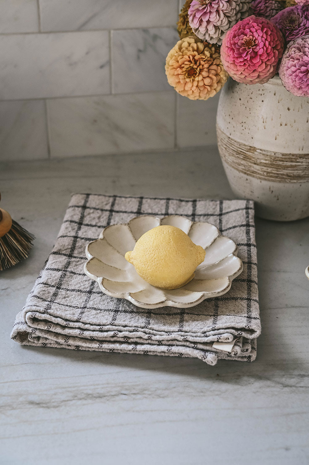 Clayndwhisk Small Ceramic Petal Plate