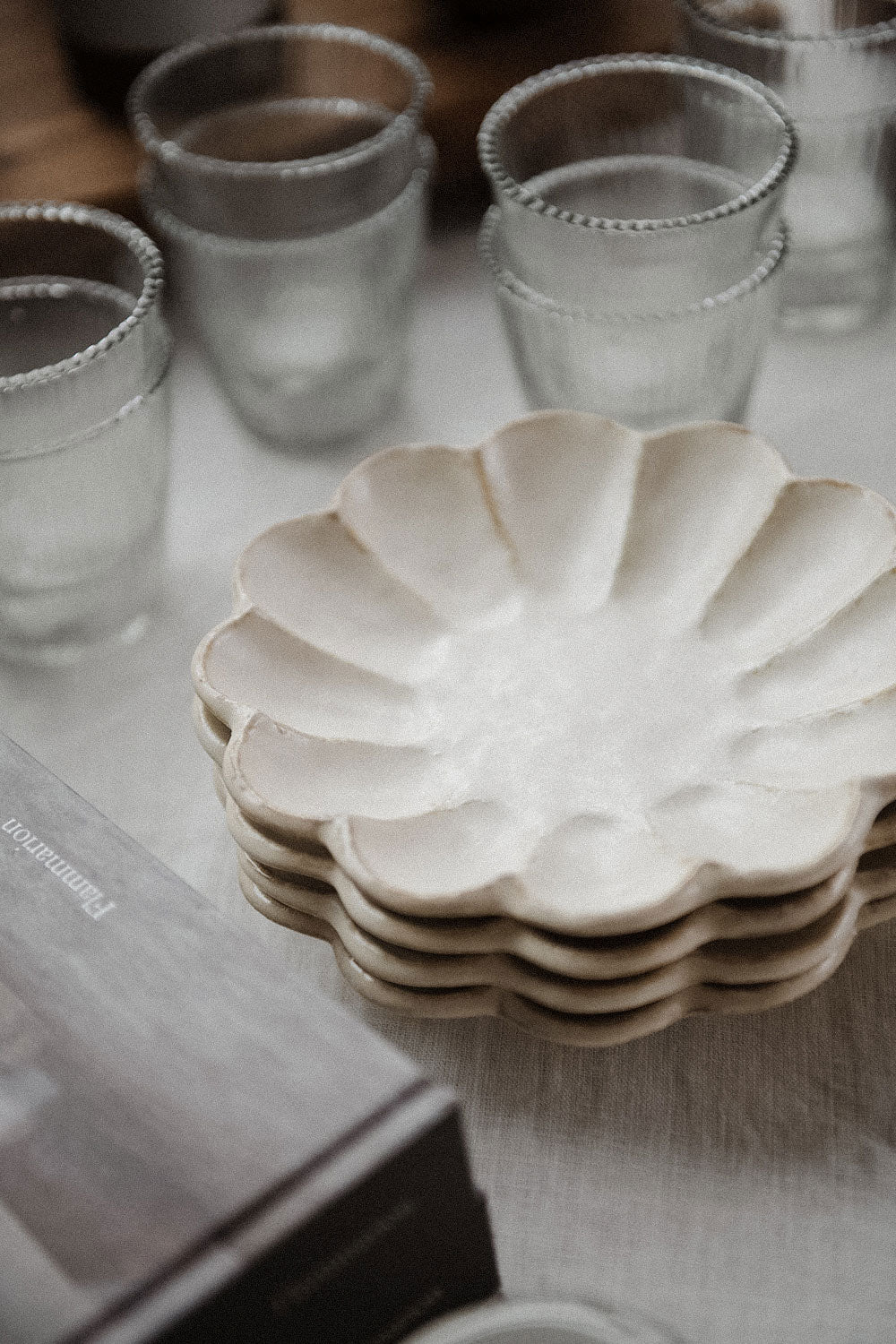 Clayndwhisk Ceramic Petal Plate