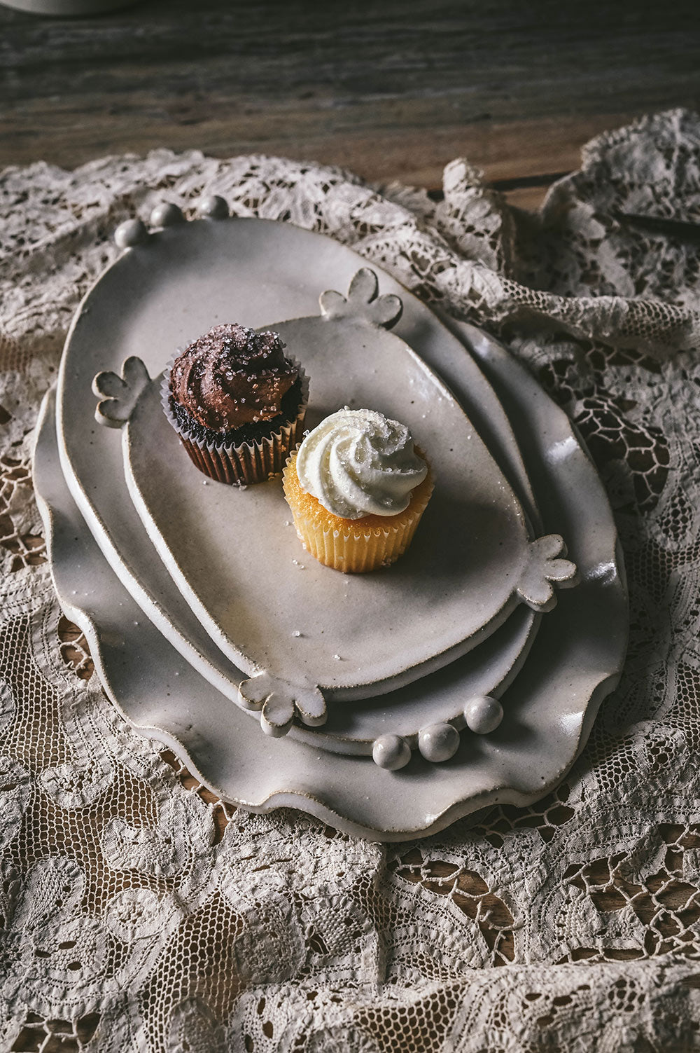 Clayndwhisk Petal Edge Tray