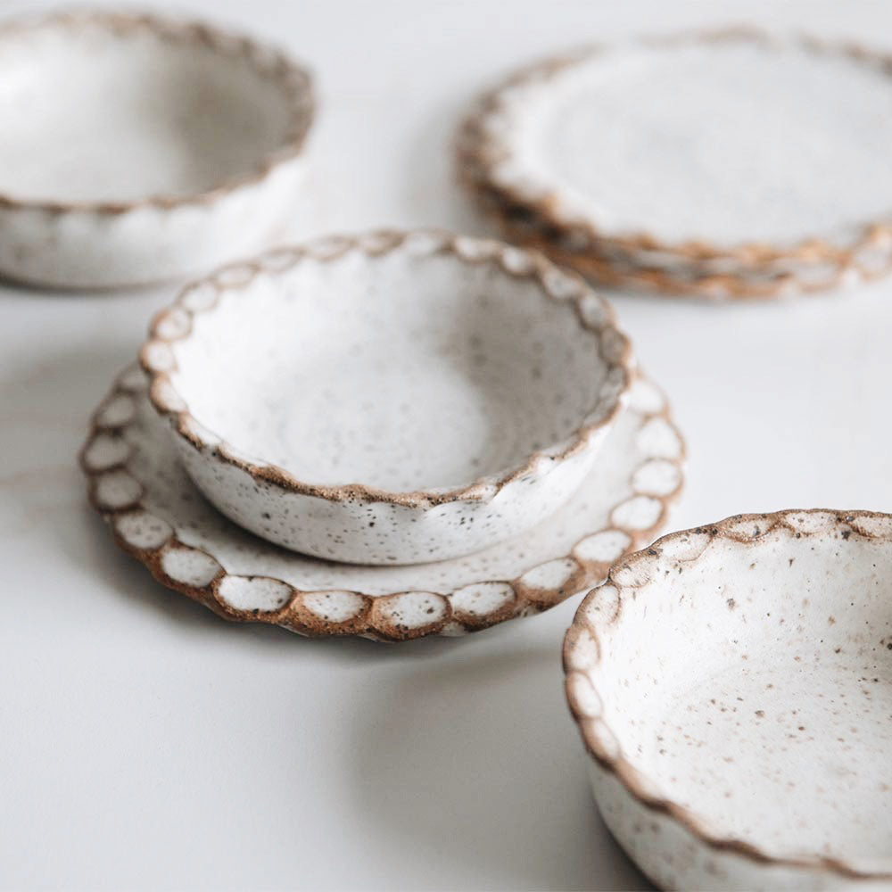 Clayndwhisk Scalloped Dish