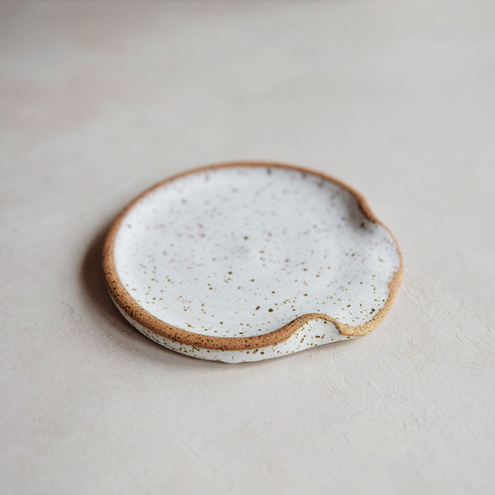 Ceramic Spoon Rest - Speckle