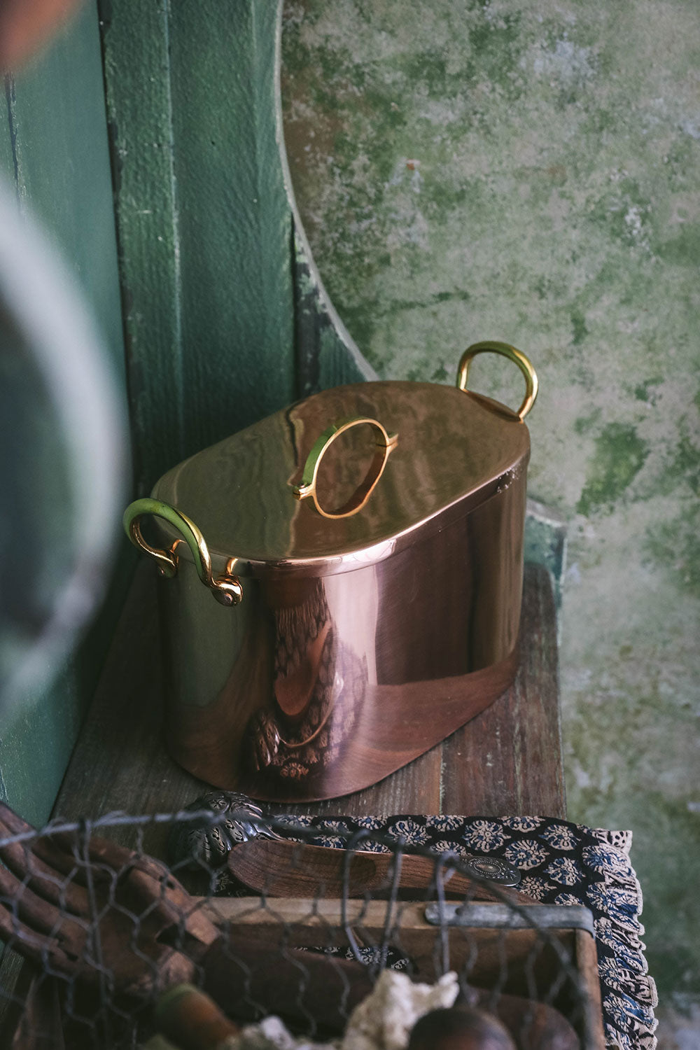 Clayndwhisk Copper Bread Box