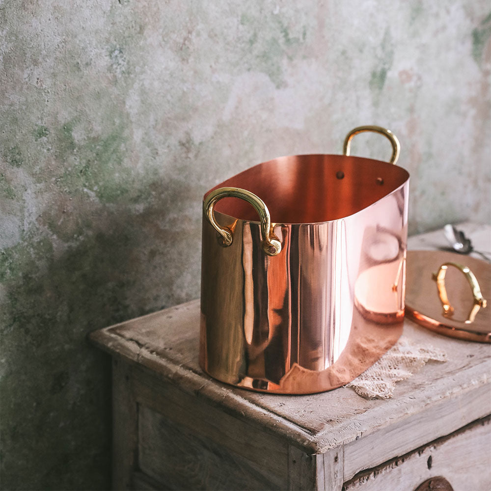 Clayndwhisk Copper Bread Box