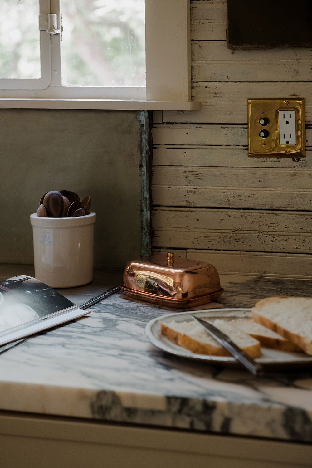 Clayndwhisk Copper Butter Dish