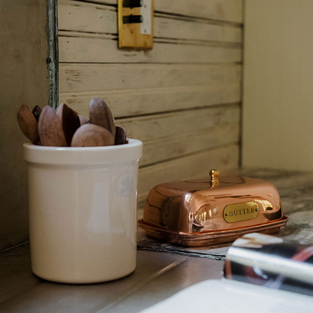 Clayndwhisk Copper Butter Keeper