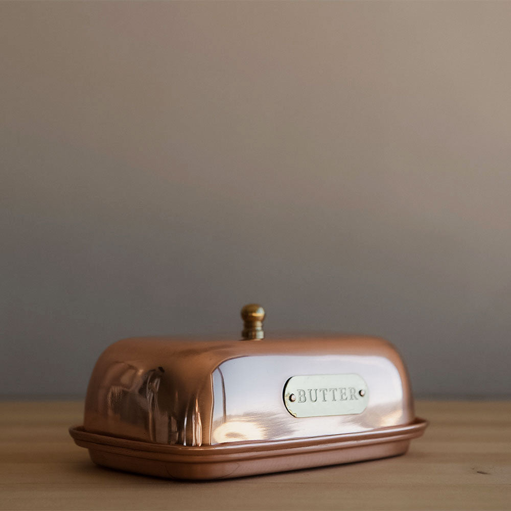 Clayndwhisk Copper Butter Dish