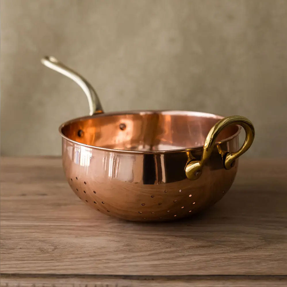 Clayndwhisk Copper Colander