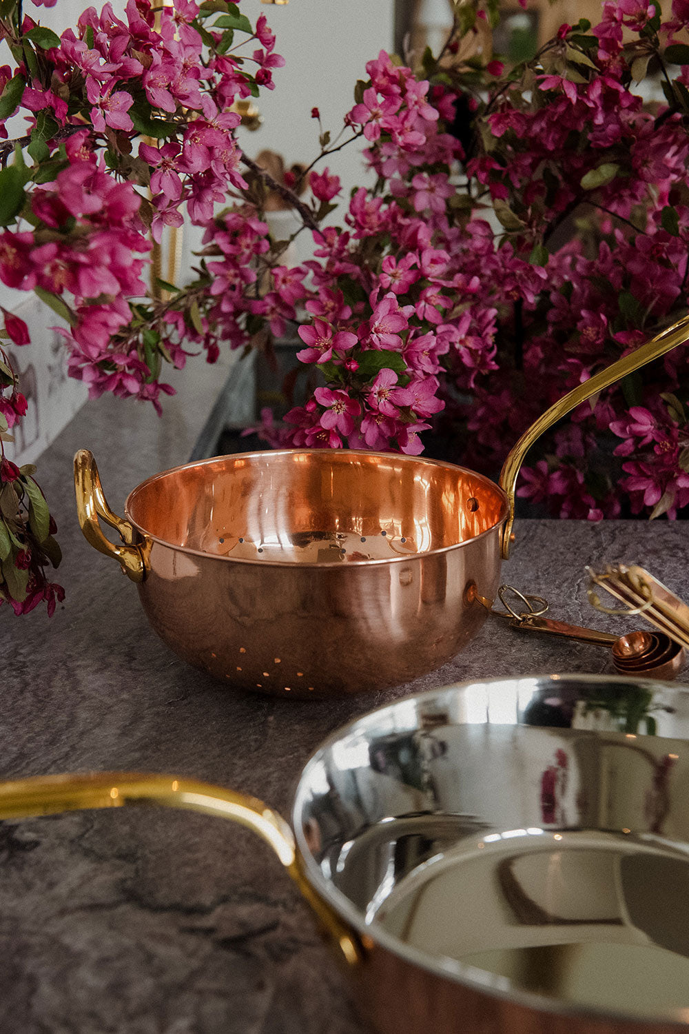 Clayndwhisk Copper Colander