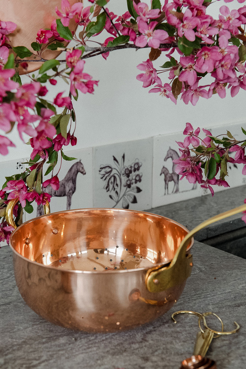 Clayndwhisk Copper Colander
