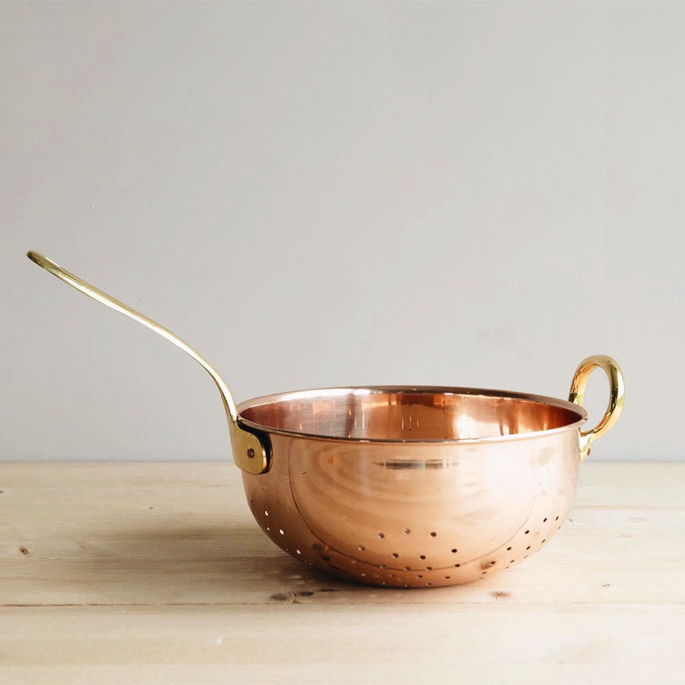 Clayndwhisk Copper Colander