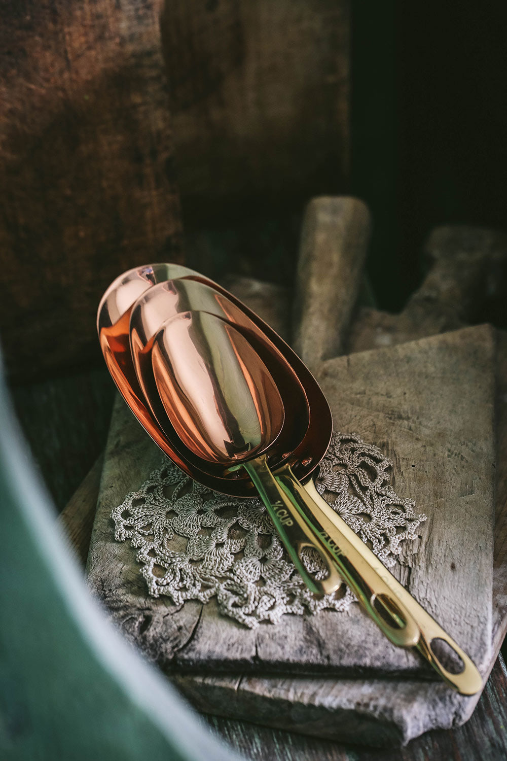 Clayndwhisk Copper Measuring Scoops