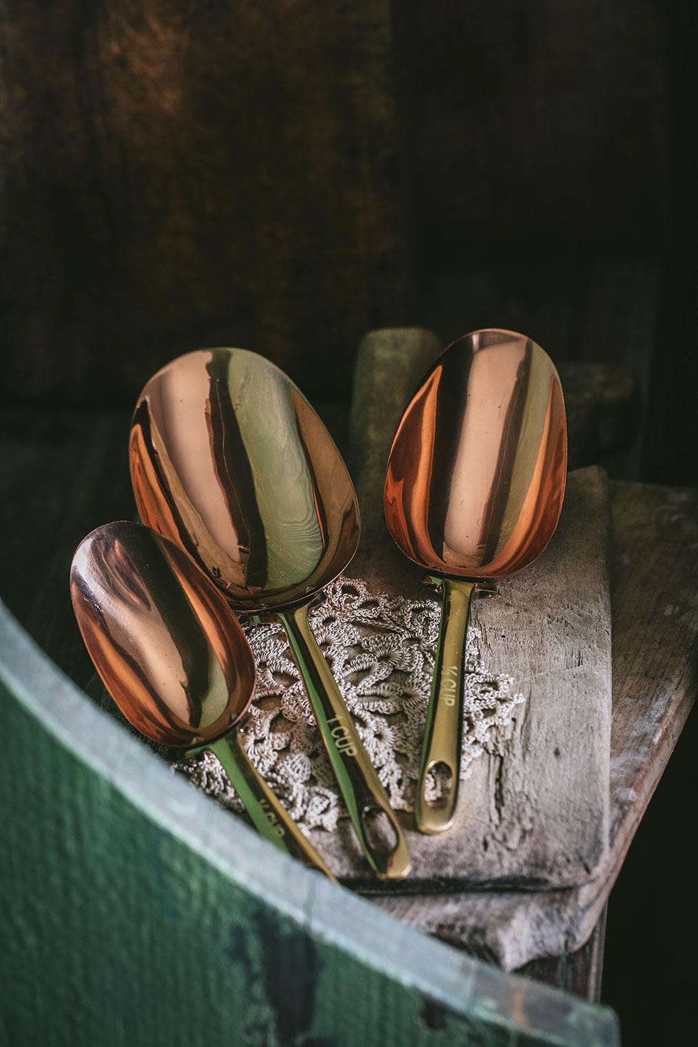Clayndwhisk Copper Measuring Scoops