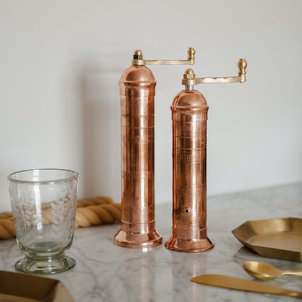 Clayndwhisk Copper Salt & Pepper Mills