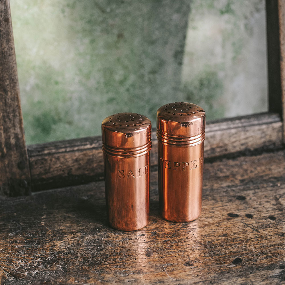 Clayndwhisk Copper Salt & Pepper Set