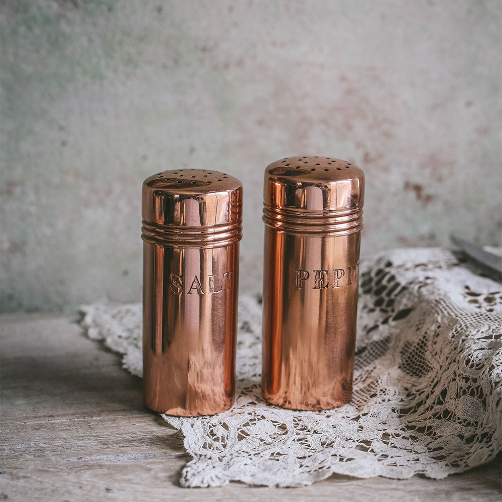 Clayndwhisk Copper Salt & Pepper Set