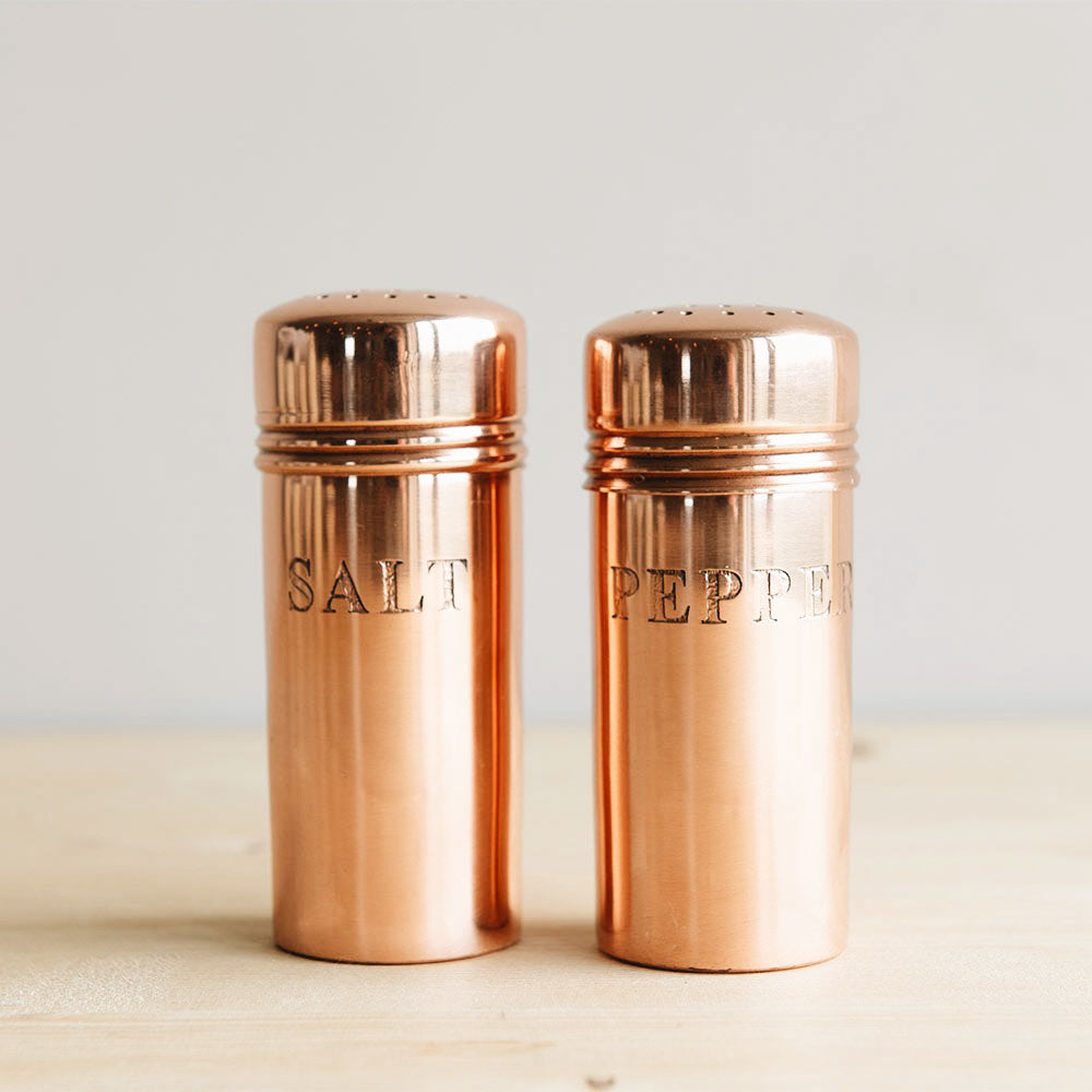Clayndwhisk Copper Salt & Pepper Set