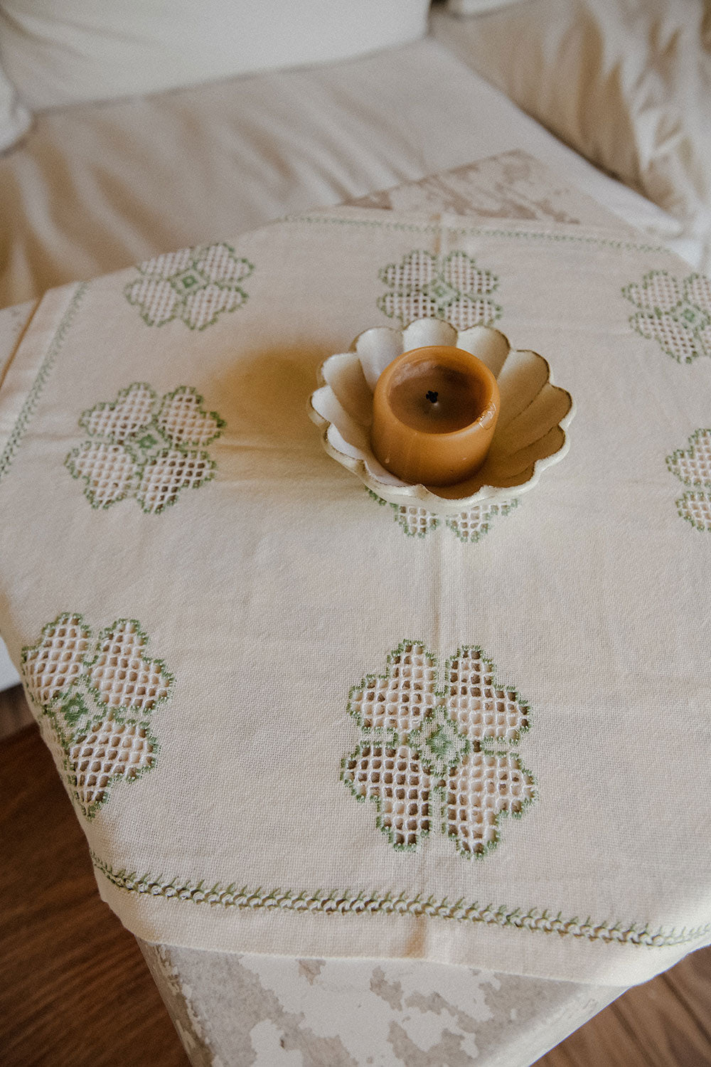 Clayndwhisk Footed Petal Bowl