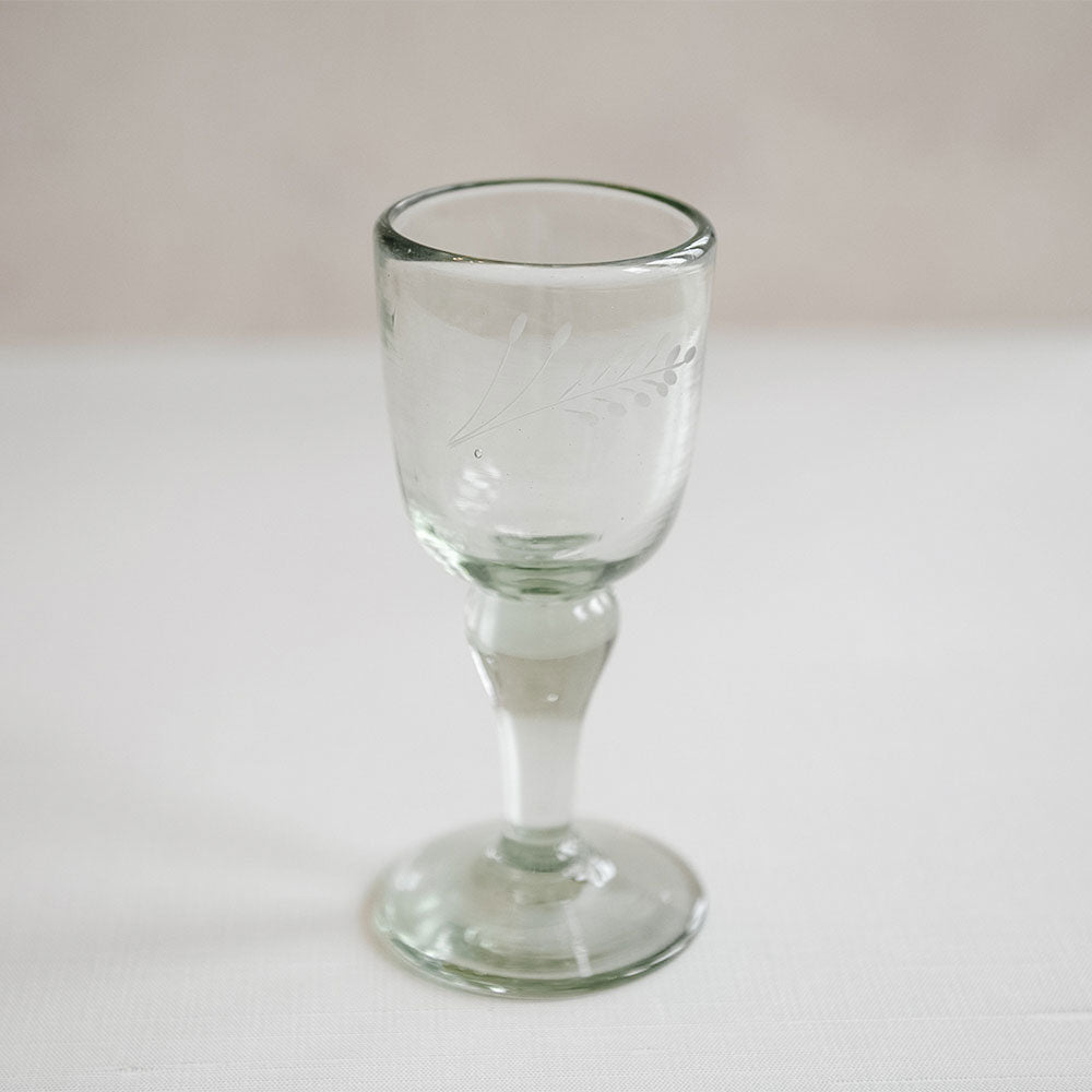 Clayndwhisk Floral Glass