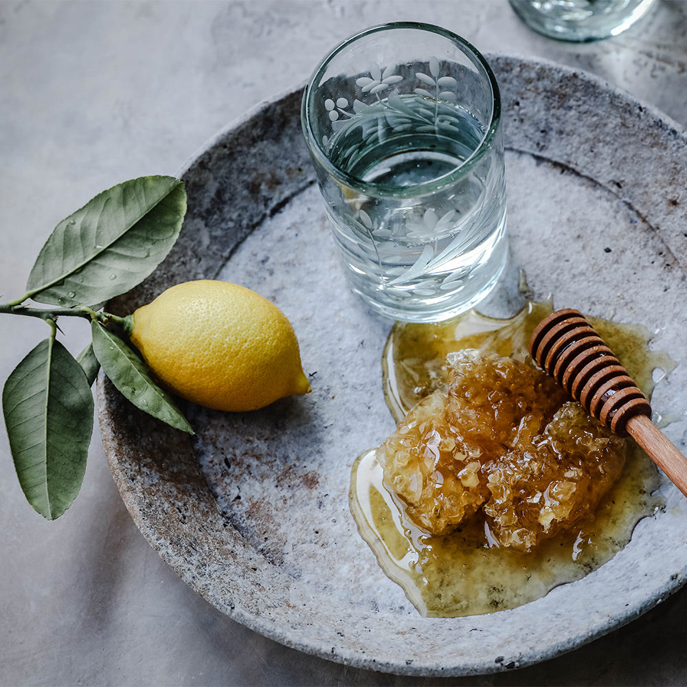 Clayndwhisk Floral Glass