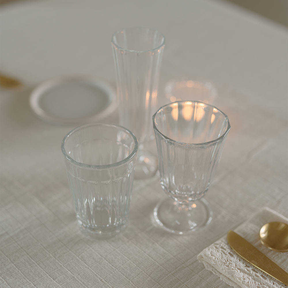 Clayndwhisk Fluted Glasses