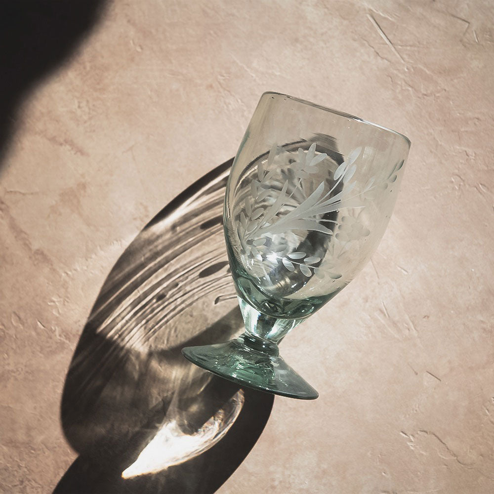 Clayndwhisk Floral Goblet