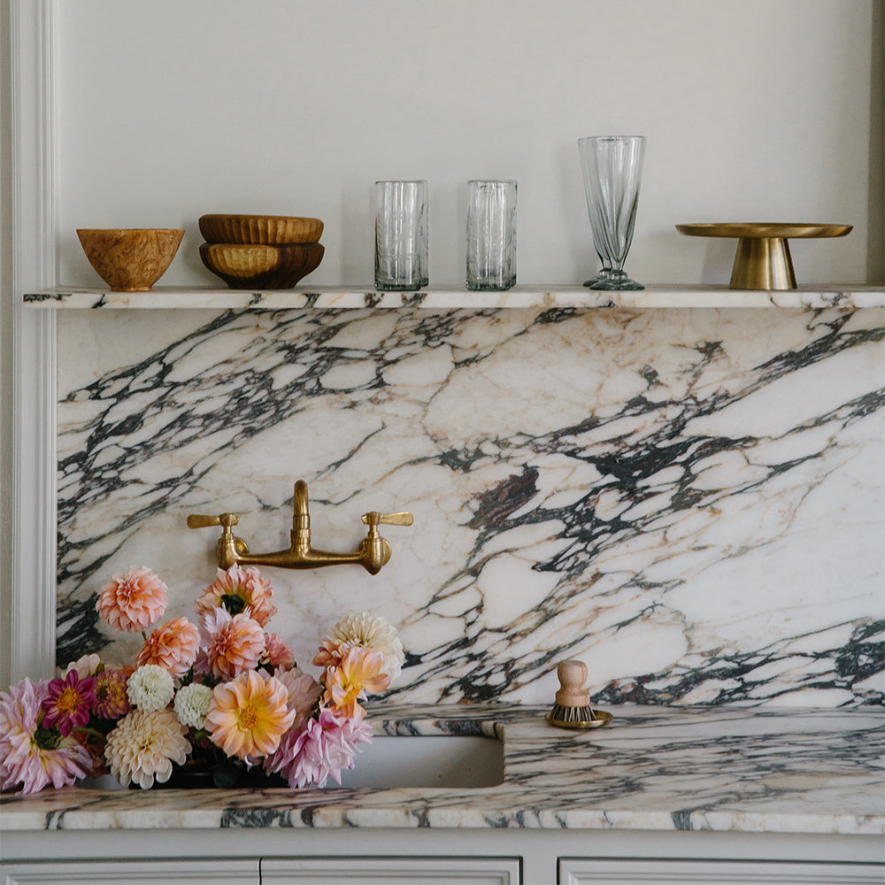 Clayndwhisk Floral Glass