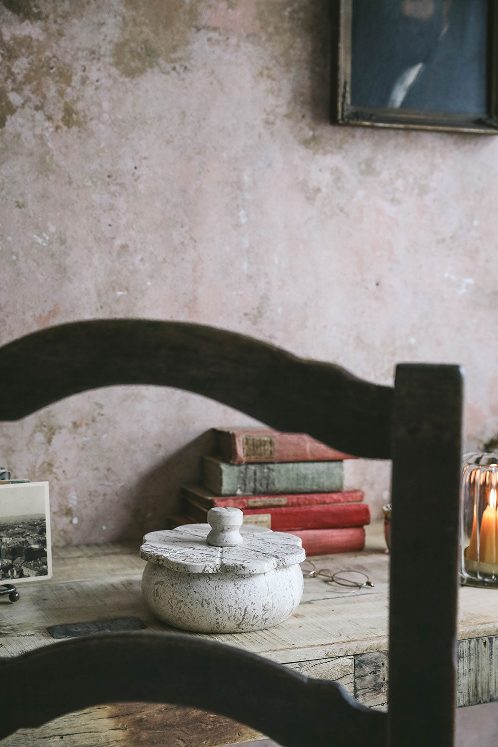 Clayndwhisk Travertine Box