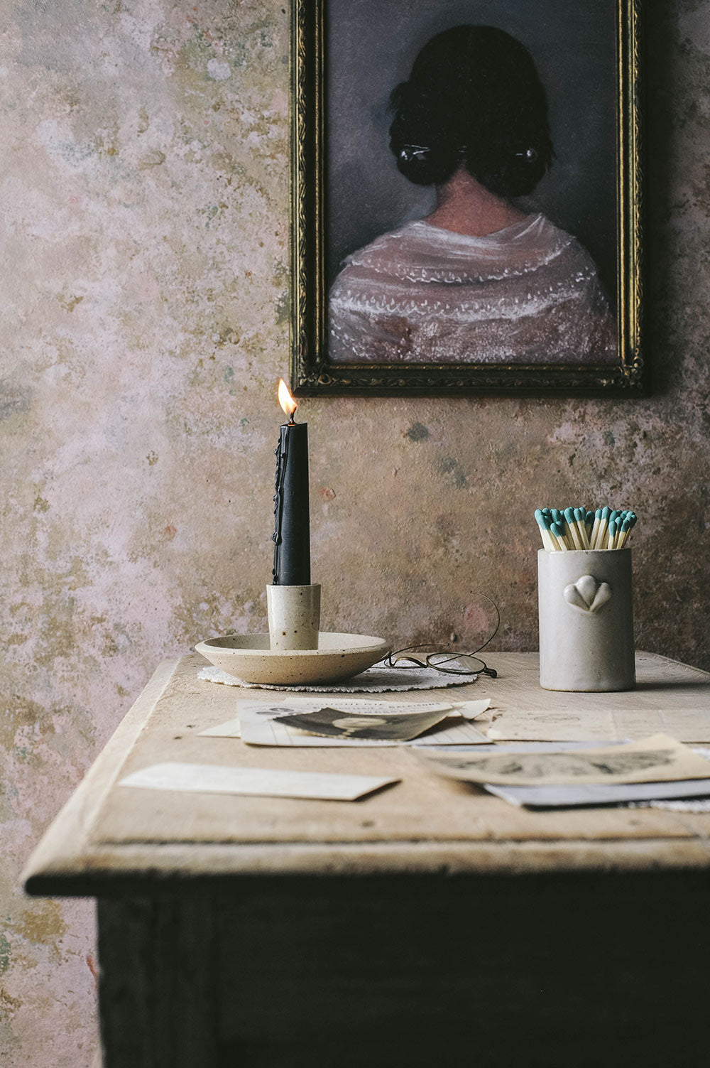 Clayndwhisk Petal Match Holder