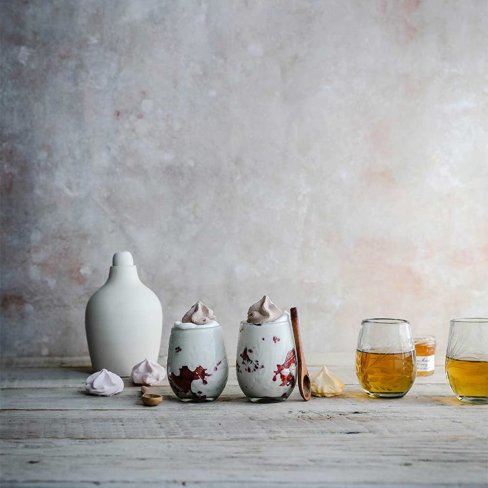 Clayndwhisk Floral Glass