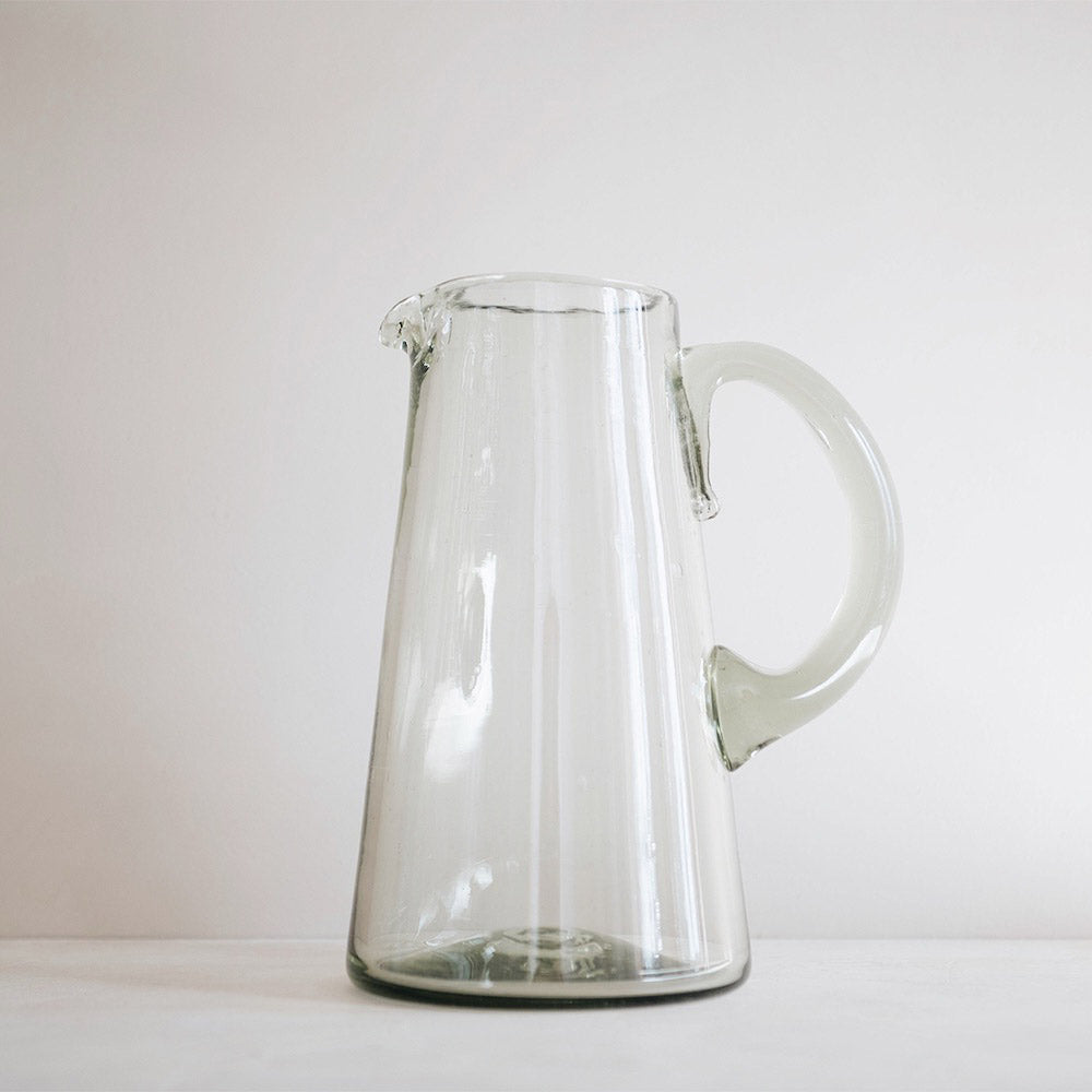 Clayndwhisk Glass Pitcher