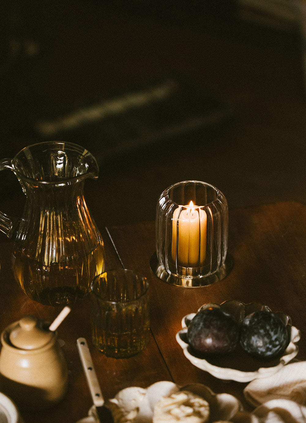 Clayndwhisk Footed Petal Bowl