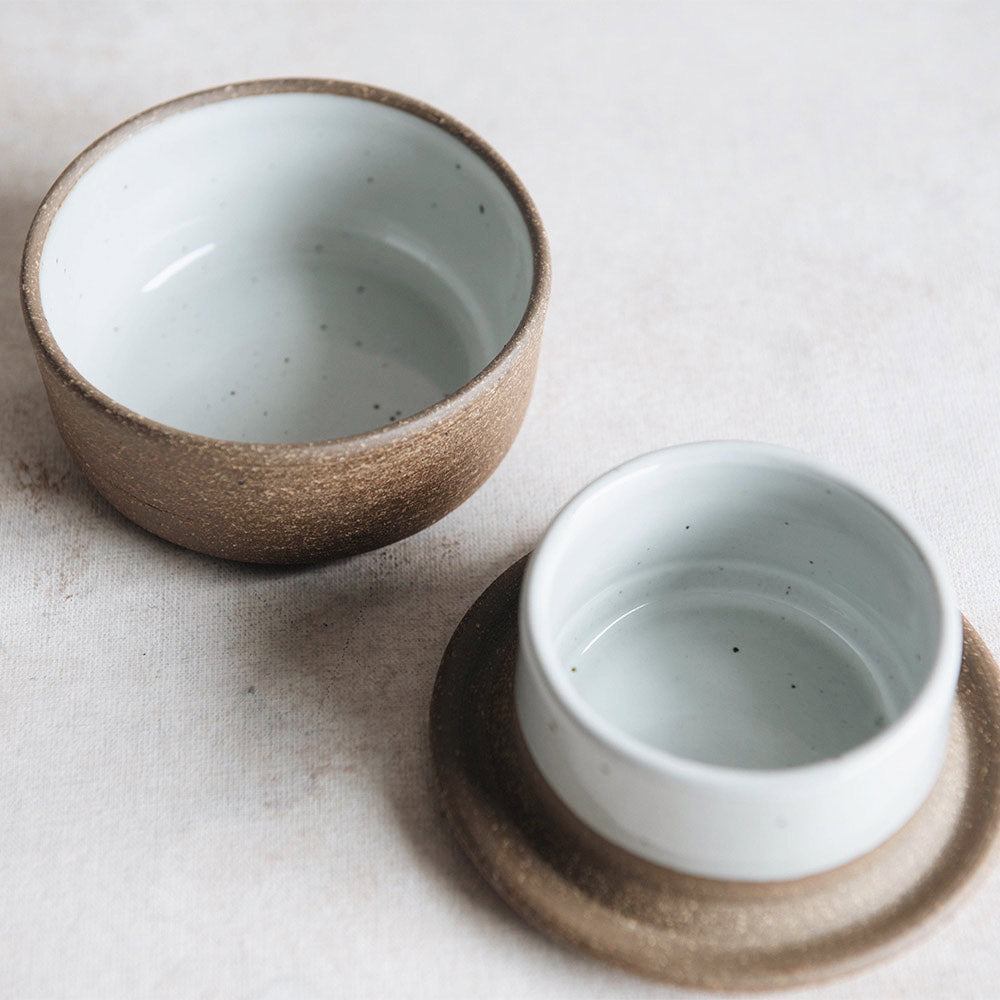 Clayndwhisk Rustic Ceramic Butter Keeper