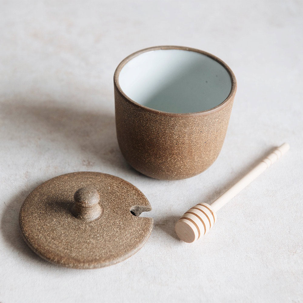 Clayndwhisk Rustic Honey Jar