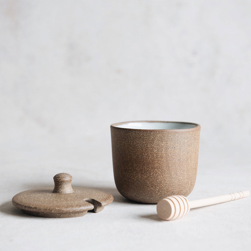 Clayndwhisk Rustic Honey Jar