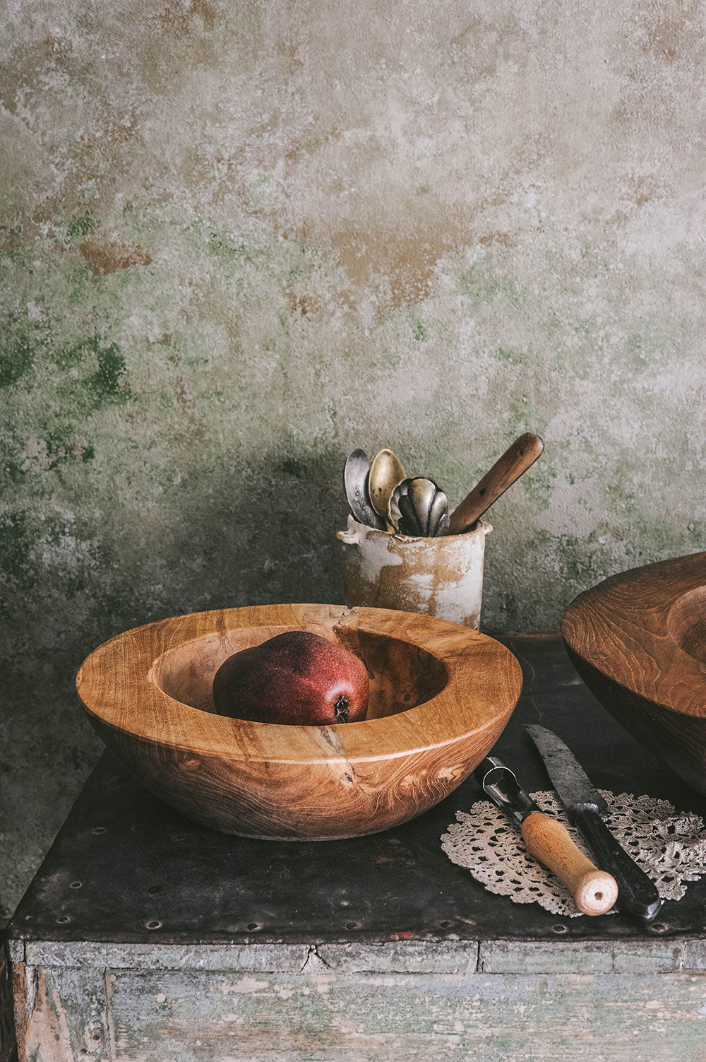 Clayndwhisk Teak Bowl