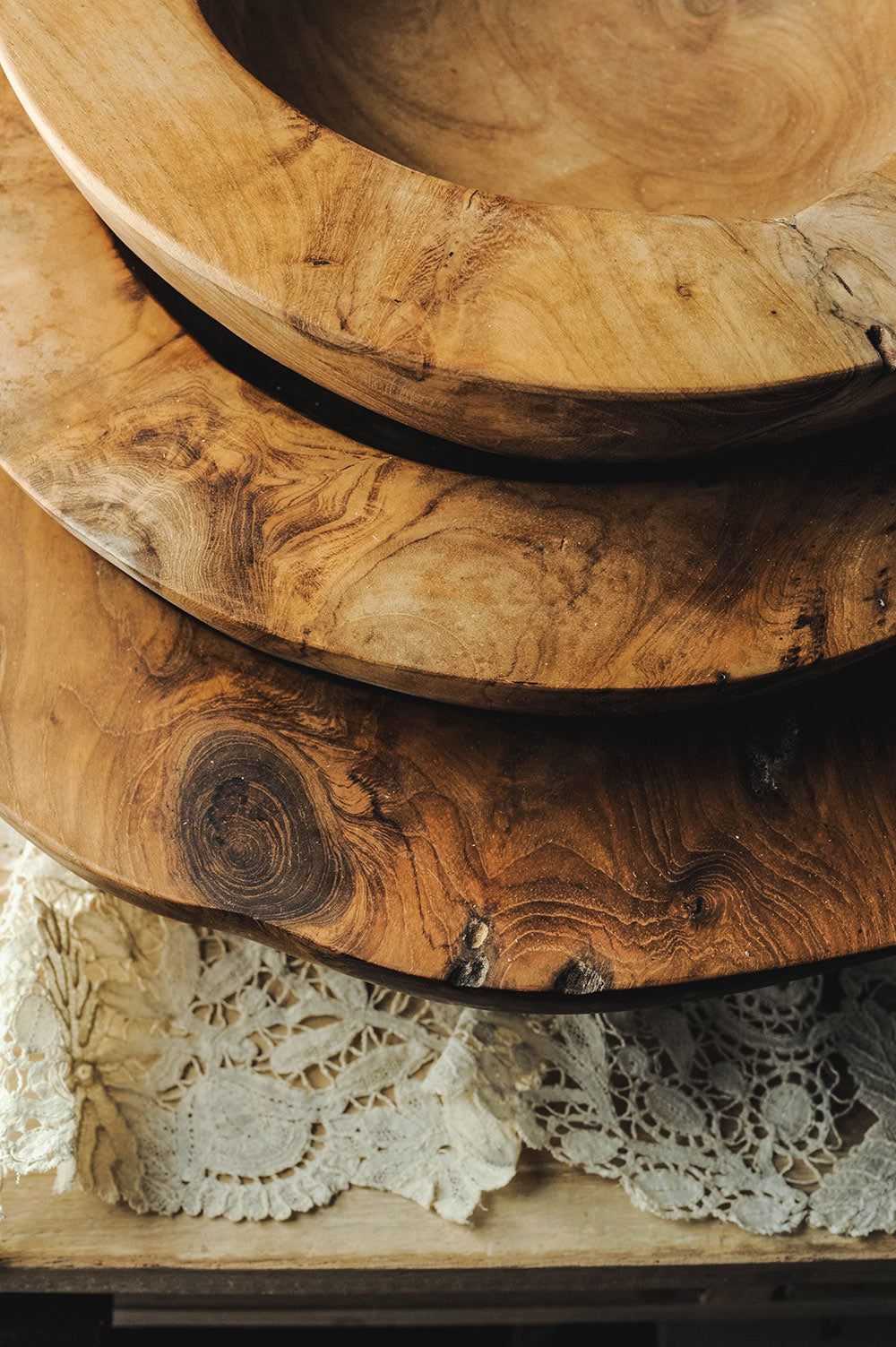 Clayndwhisk Teak Bowl