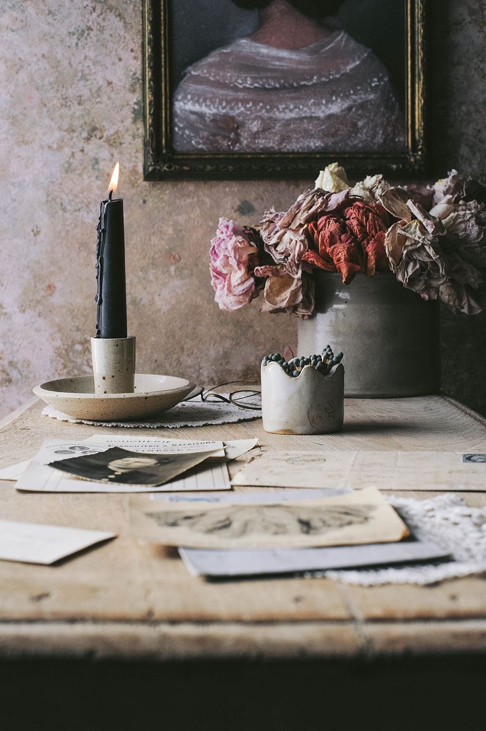 Clayndwhisk Wave Ceramic Match Holder