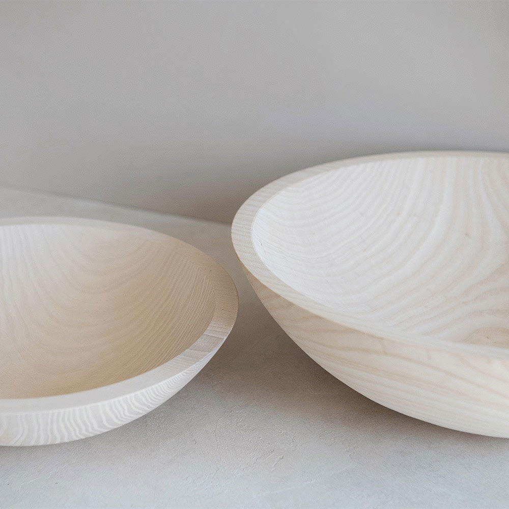 Clayndwhisk Whitewashed Ash Bowl