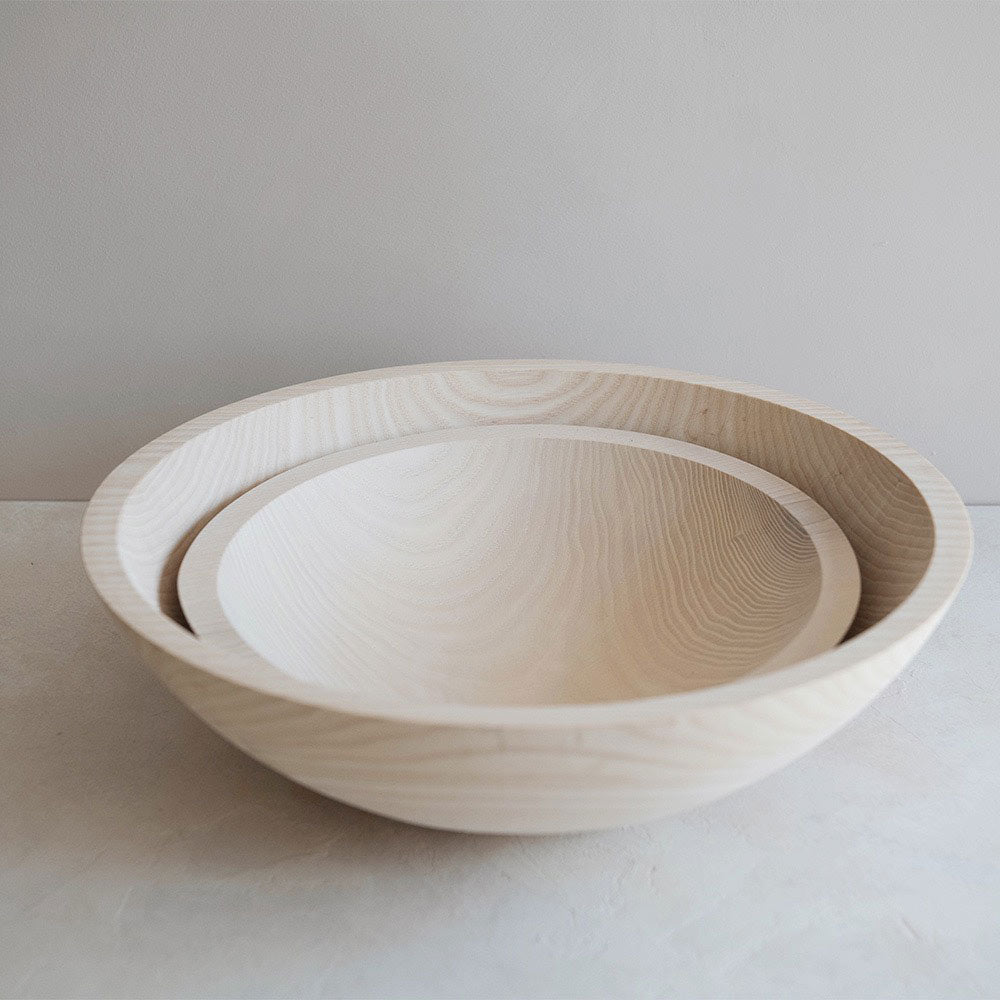 Clayndwhisk Whitewashed Ash Bowl