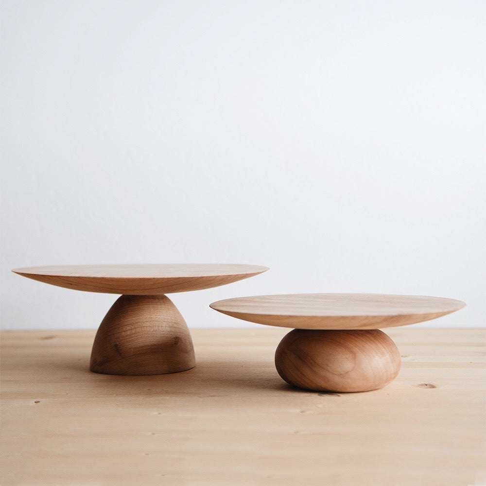 Clayndwhisk Maple Cake Stand